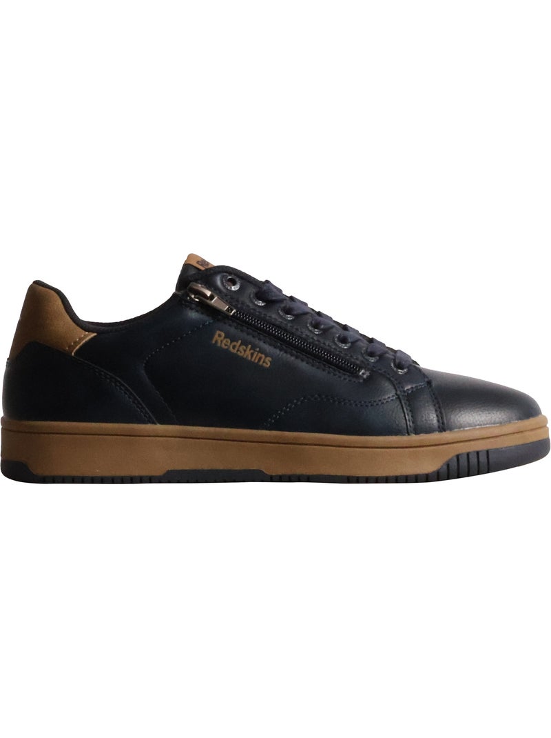 Basket à lacets et zip redskins gobat Bleu - Kiabi