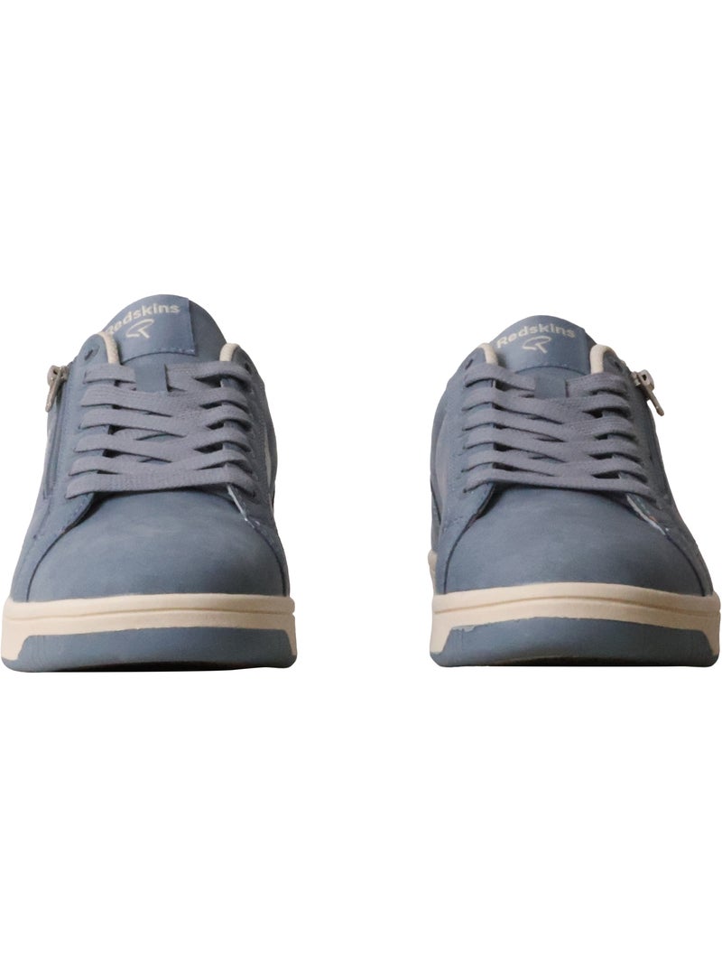 Basket à Lacets et Zip Redskins Gobat Bleu - Kiabi