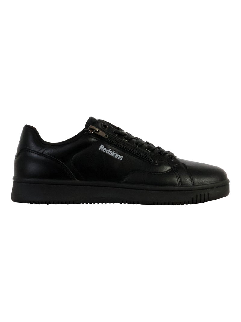 Basket à Lacets et Zip Redskins Gobat Noir - Kiabi