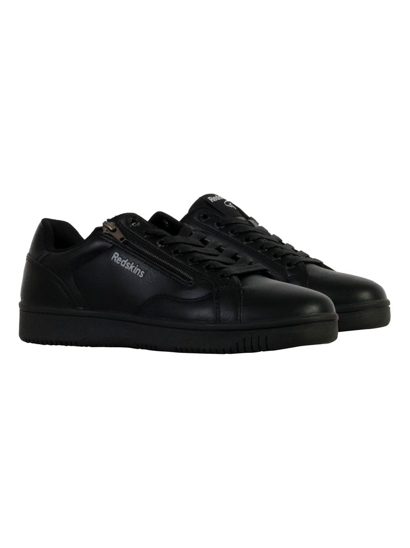 Basket à Lacets et Zip Redskins Gobat Noir - Kiabi