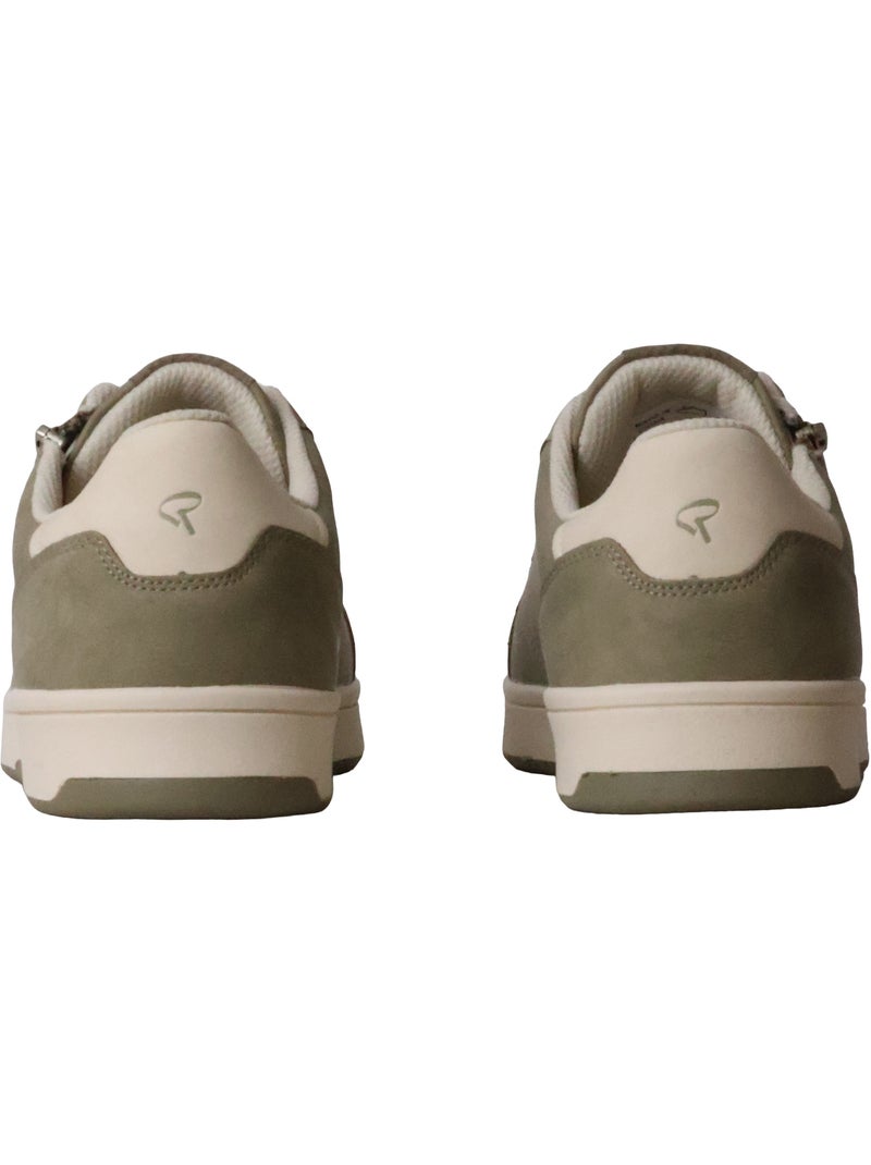 Basket à Lacets et Zip Redskins Gobat Vert - Kiabi