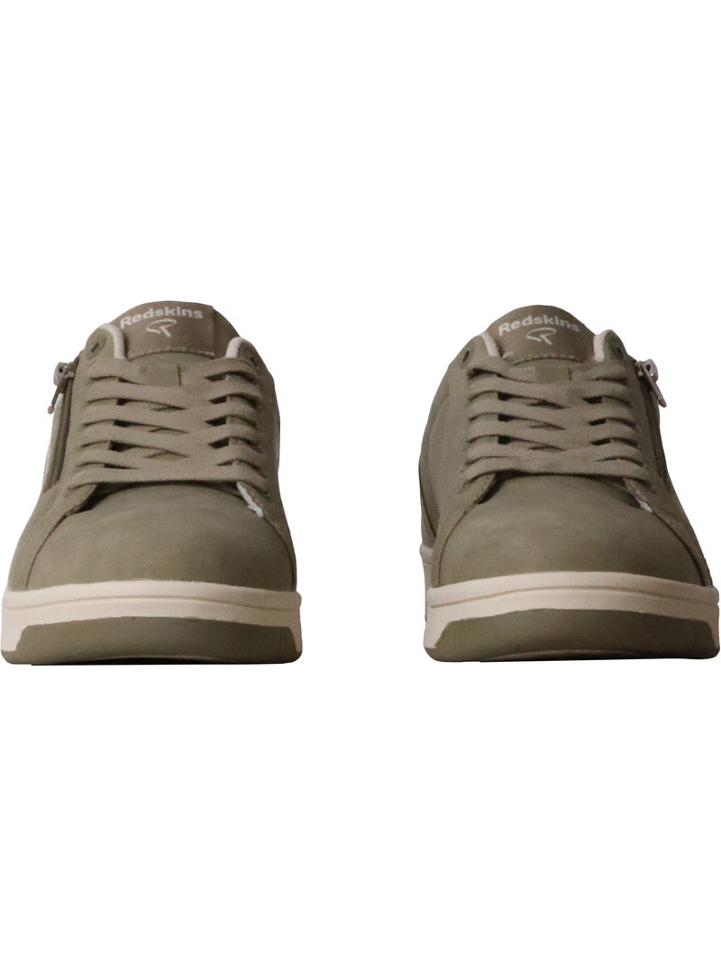 Basket à Lacets et Zip Redskins Gobat Vert - Kiabi