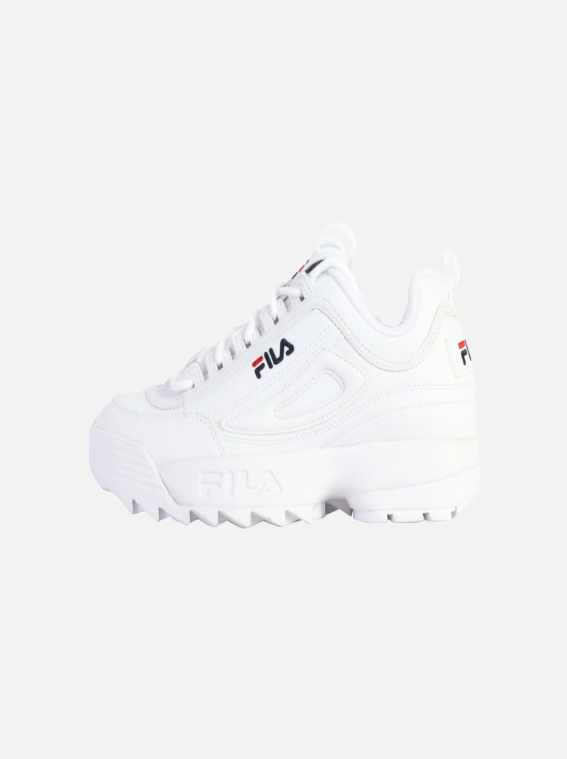 Basket à Lacets Fila Disruptor Low WMN Blanc - Kiabi