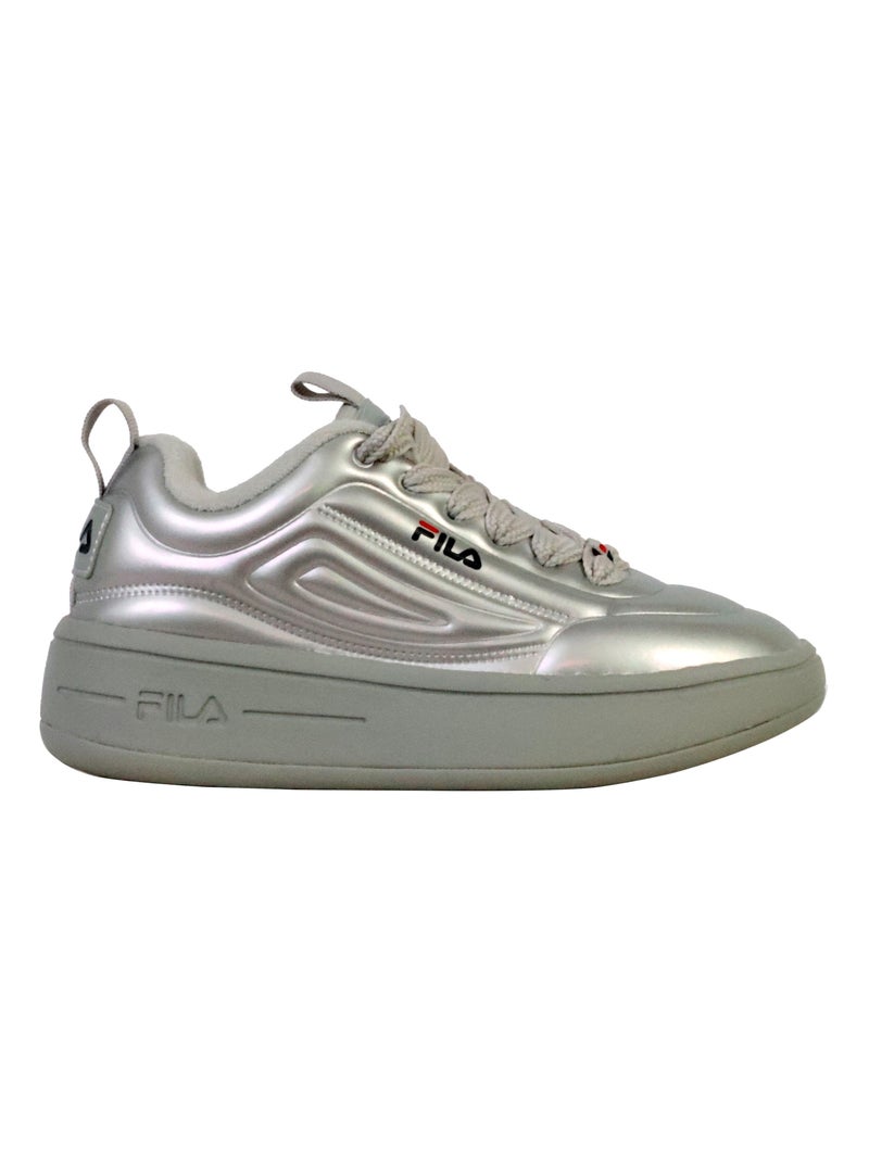 Basket à Lacets Fila Superbubble Argent - Kiabi