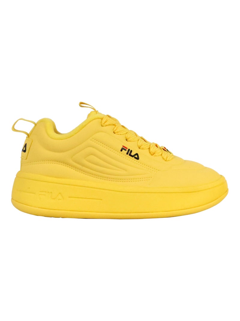 Basket à Lacets Fila Superbubble Jaune - Kiabi