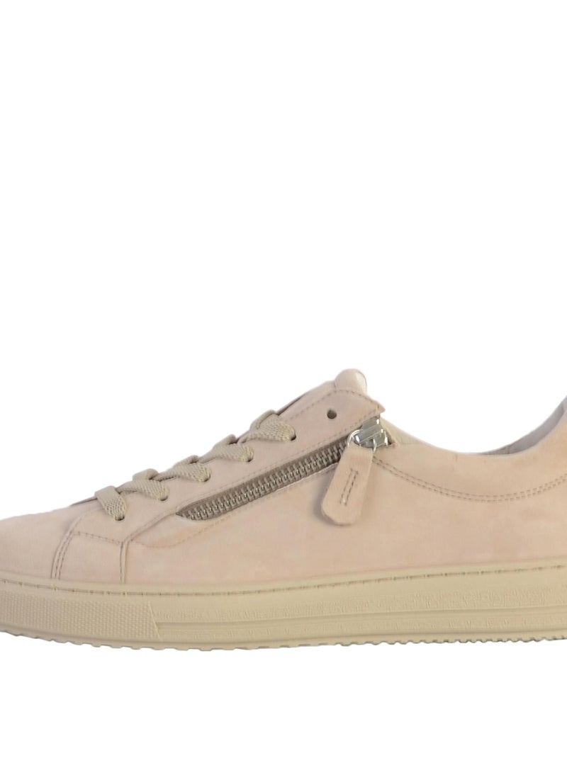 Basket à Lacets Gabor Samtchevreau Beige - Kiabi