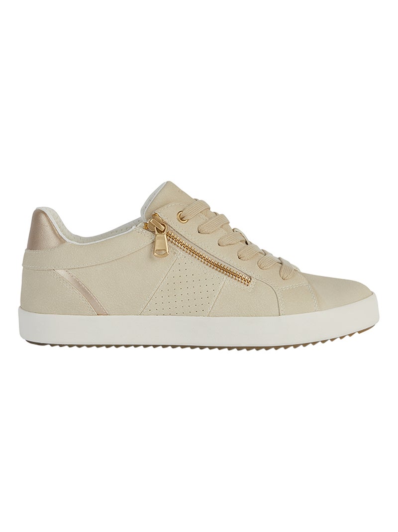 Basket à Lacets Geox Blomiee Blanc cassé - Kiabi