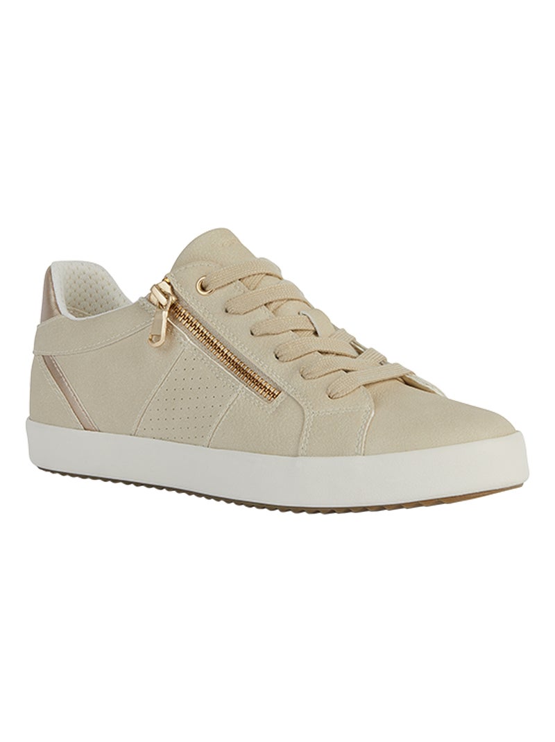 Basket à Lacets Geox Blomiee Blanc cassé - Kiabi