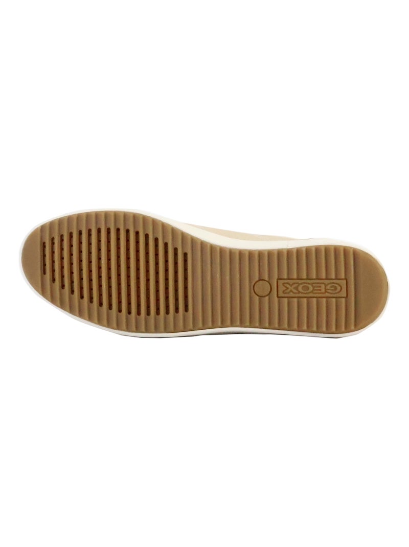 Basket à Lacets Geox Blomiee Blanc cassé - Kiabi
