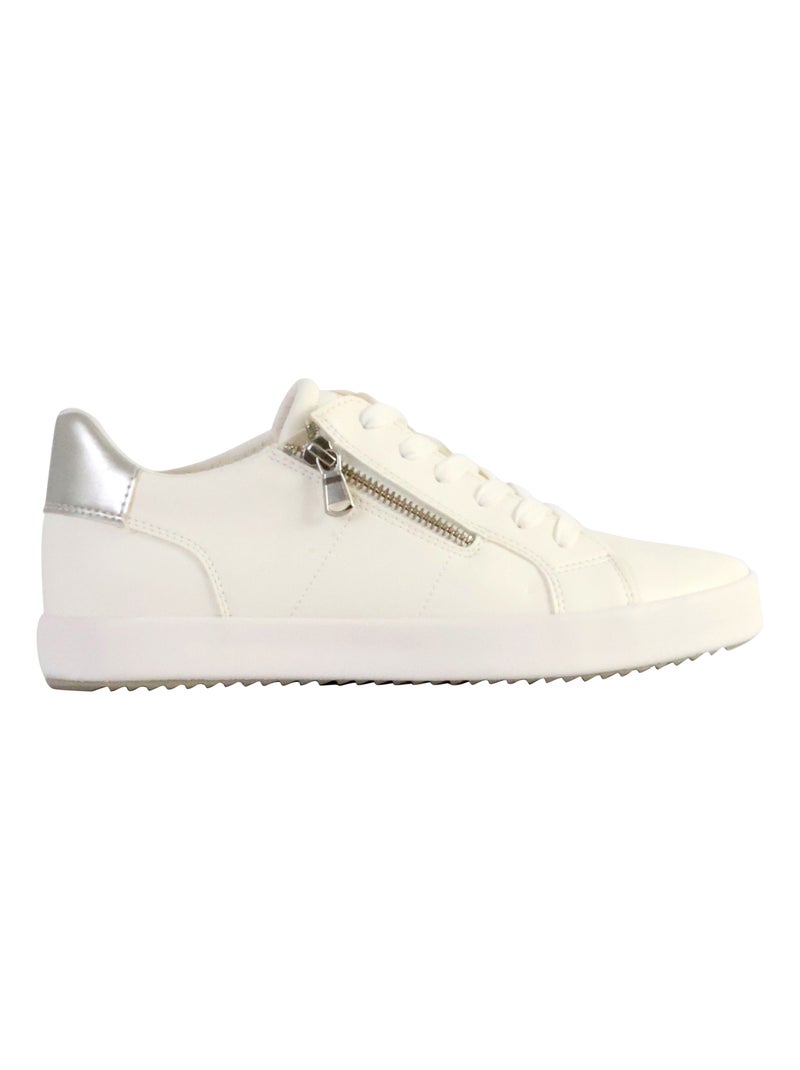 Basket à Lacets Geox Blomiee Blanc - Kiabi