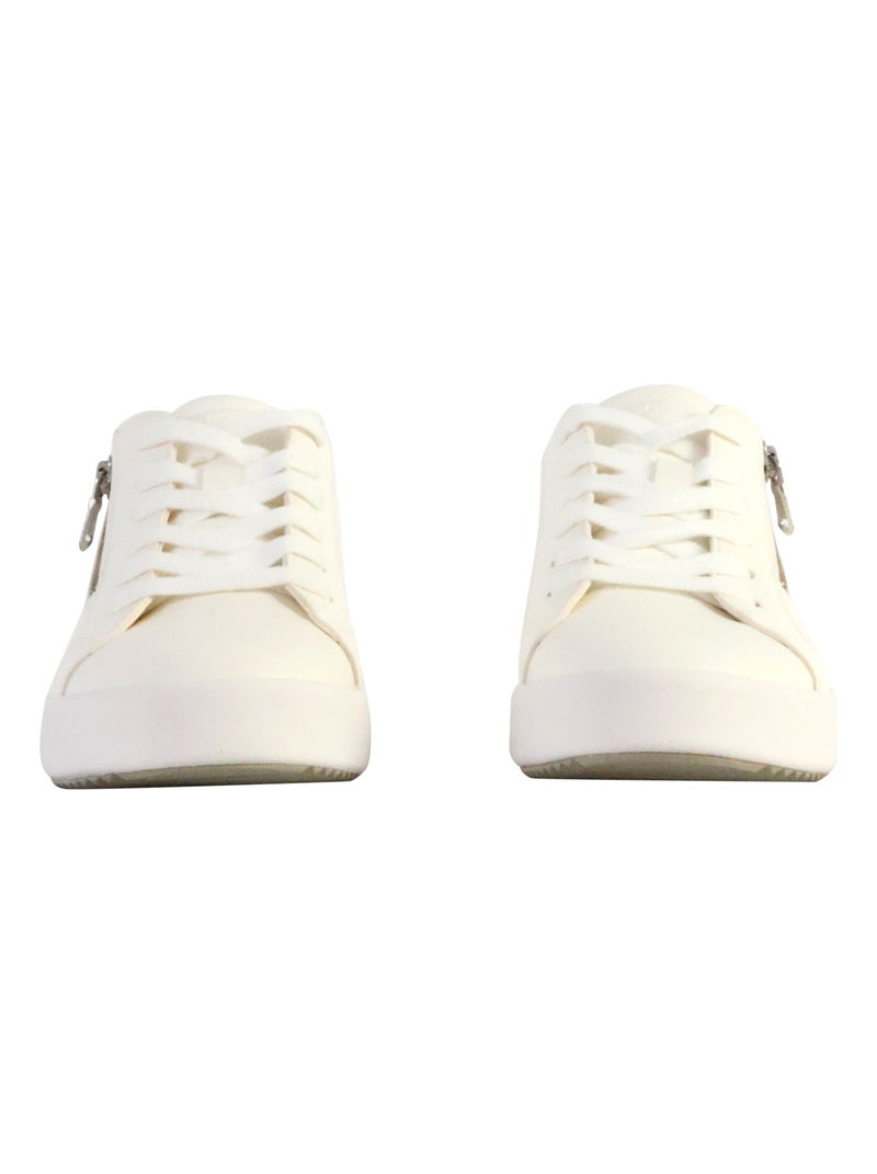 Basket à Lacets Geox Blomiee Blanc - Kiabi