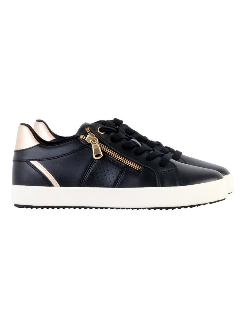 Basket à Lacets Geox Blomiee Noir - Kiabi