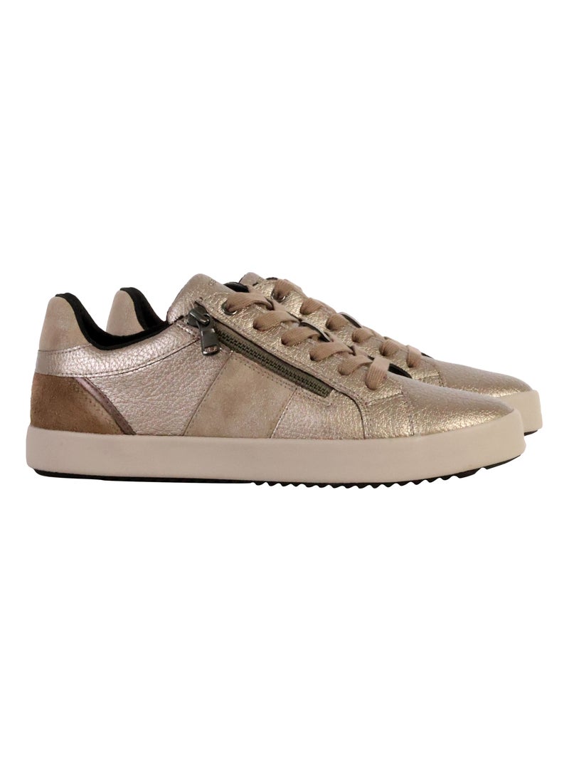 Basket à Lacets Geox Blomiee Taupe - Kiabi