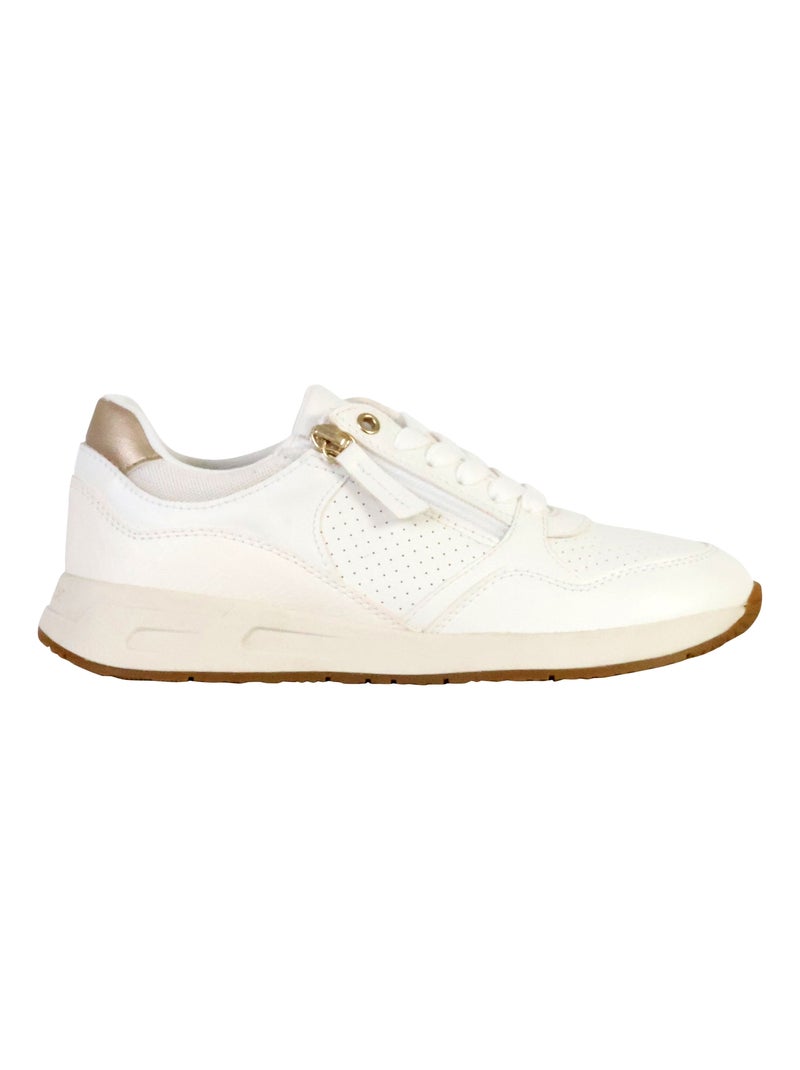Basket à Lacets Geox Bulmy Blanc - Kiabi