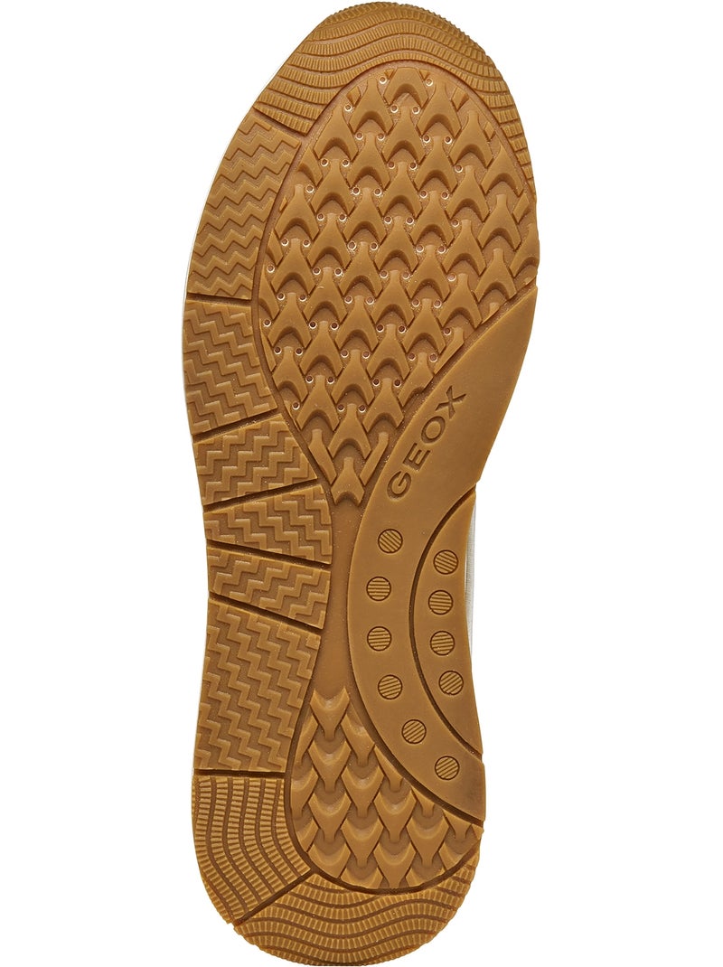 Basket à Lacets Geox Bulmya Blanc - Kiabi