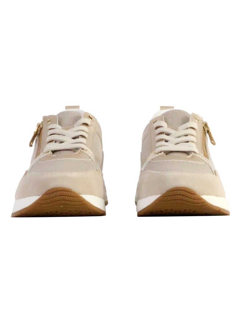 Basket à Lacets Geox Bulmya Doré/or - Kiabi