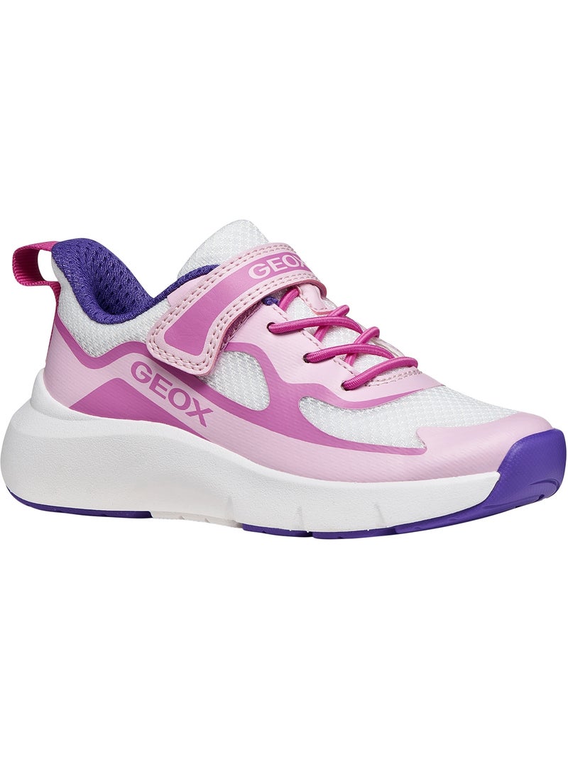 Basket à Lacets Geox Enfant J Pro Ran Rose - Kiabi
