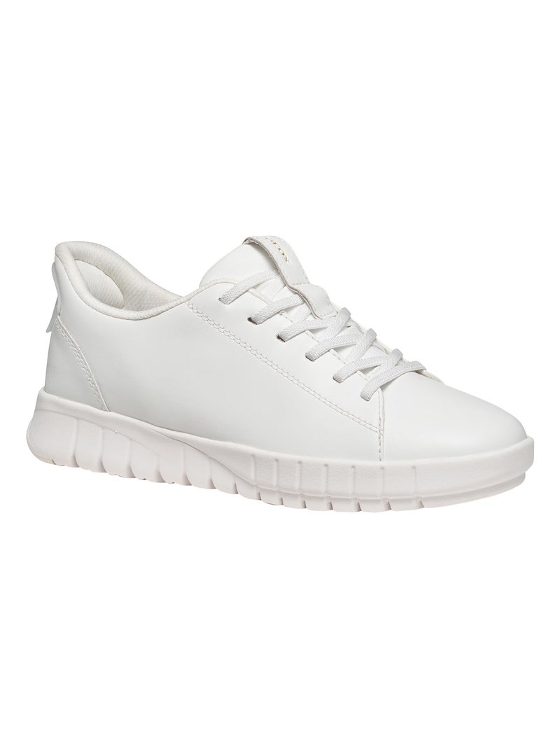 Basket à Lacets Geox Flextride Plus Blanc - Kiabi