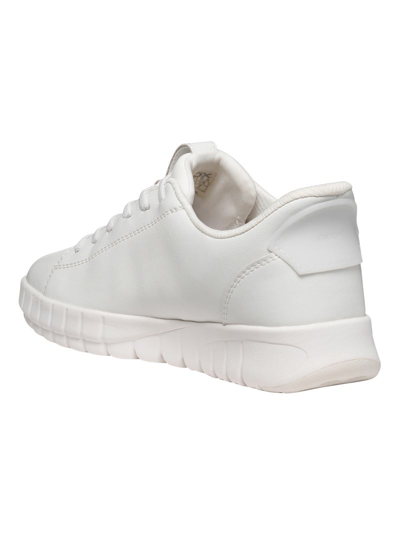 Basket à Lacets Geox Flextride Plus Blanc - Kiabi