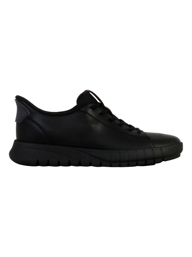 Basket à Lacets Geox Flextride Plus Noir - Kiabi