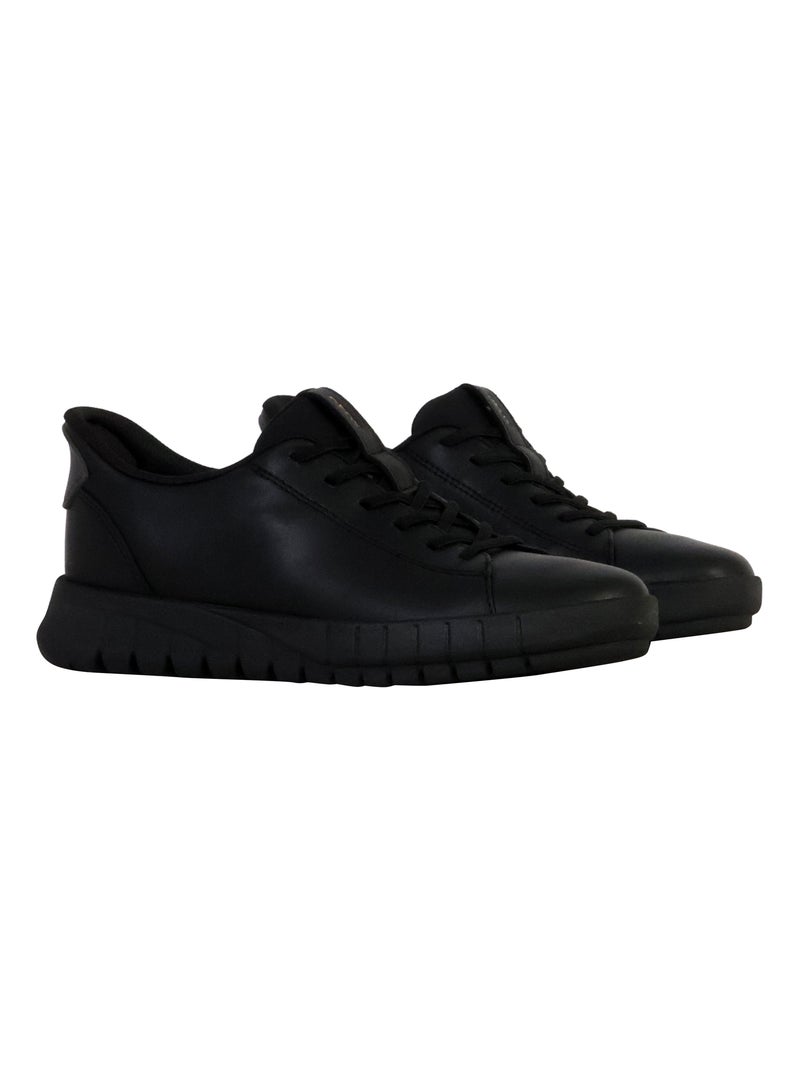 Basket à Lacets Geox Flextride Plus Noir - Kiabi
