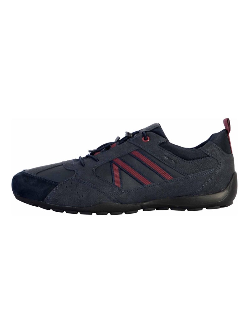 Basket à Lacets Geox Ravex Bleu - Kiabi