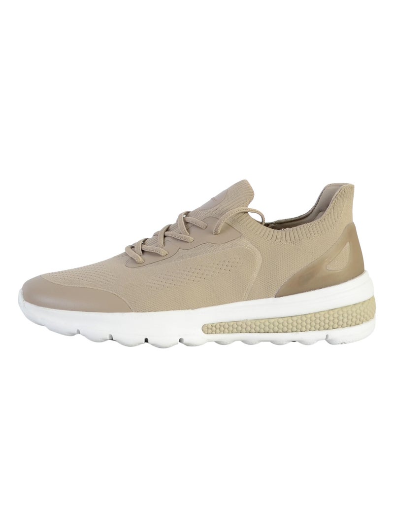Basket à Lacets Geox Spherica Actif Beige - Kiabi