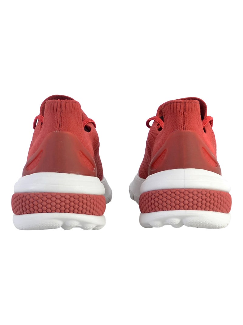 Basket à Lacets Geox Spherica Actif Rouge - Kiabi