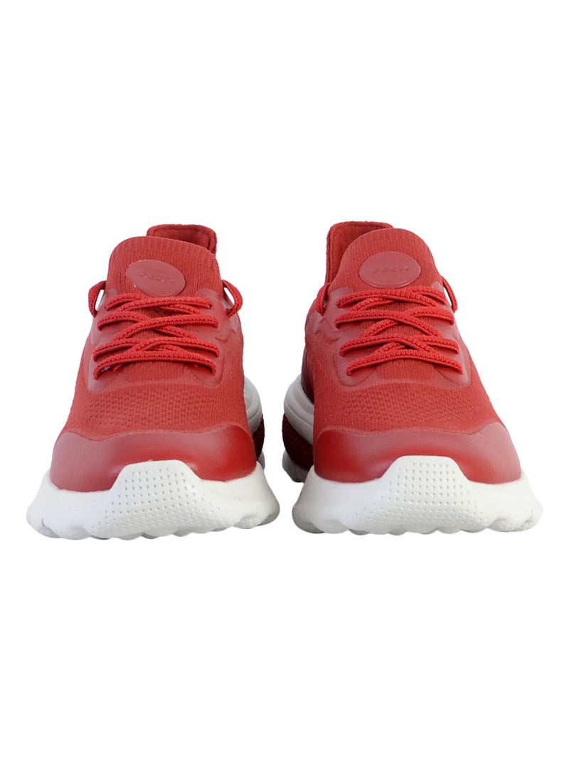 Basket à Lacets Geox Spherica Actif Rouge - Kiabi
