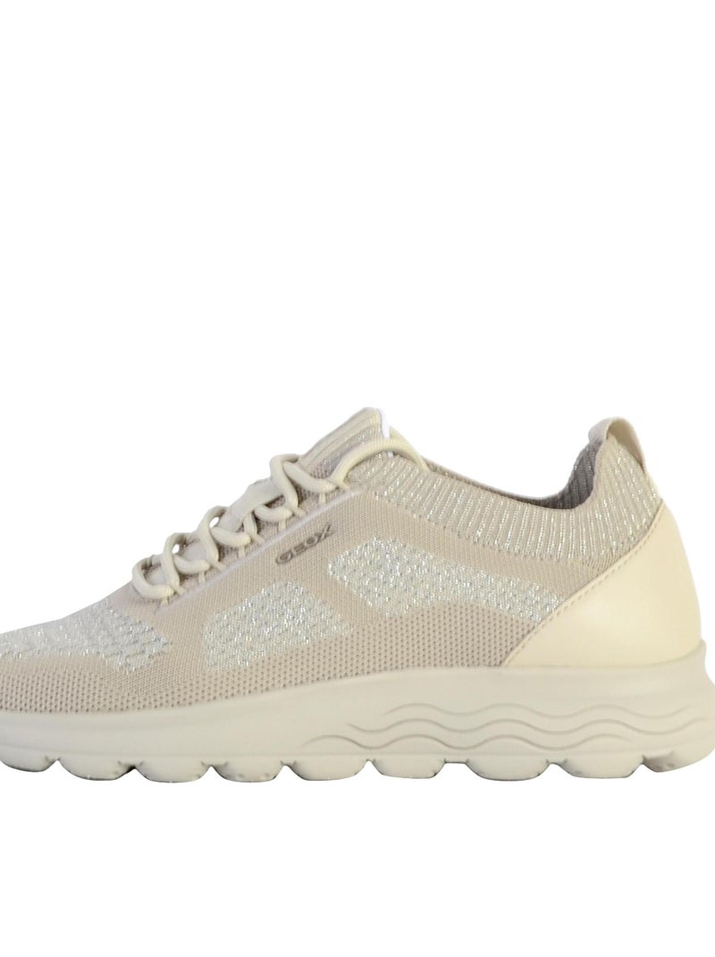 Basket à Lacets Geox Spherica Blanc - Kiabi