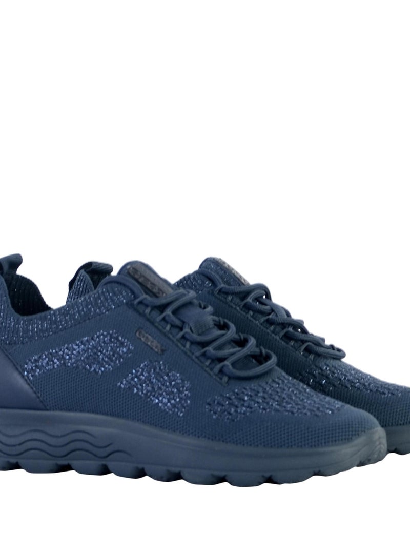 Basket à Lacets Geox Spherica Bleu - Kiabi