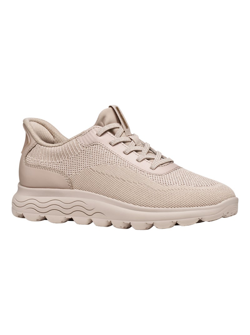 Basket à Lacets Geox Spherica Plus Beige - Kiabi