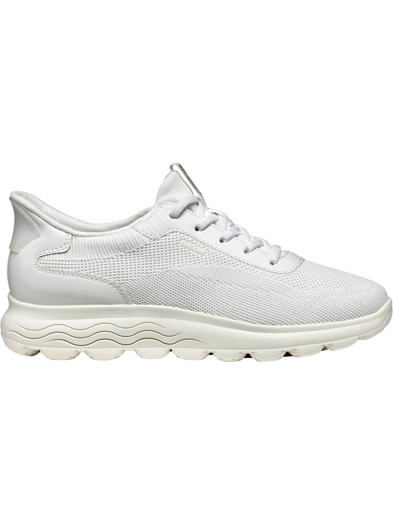 Basket à Lacets Geox Spherica Plus Blanc - Kiabi