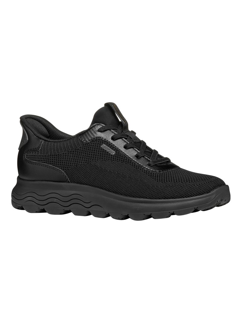 Basket à Lacets Geox Spherica Plus Noir - Kiabi