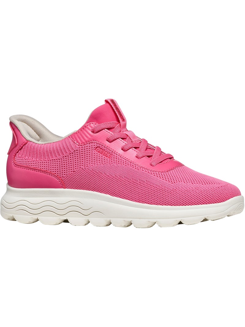 Basket à Lacets Geox Spherica Plus Rose - Kiabi
