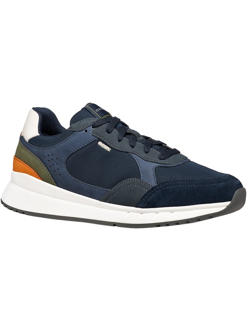Basket à Lacets Geox U Branthon Bleu marine - Kiabi