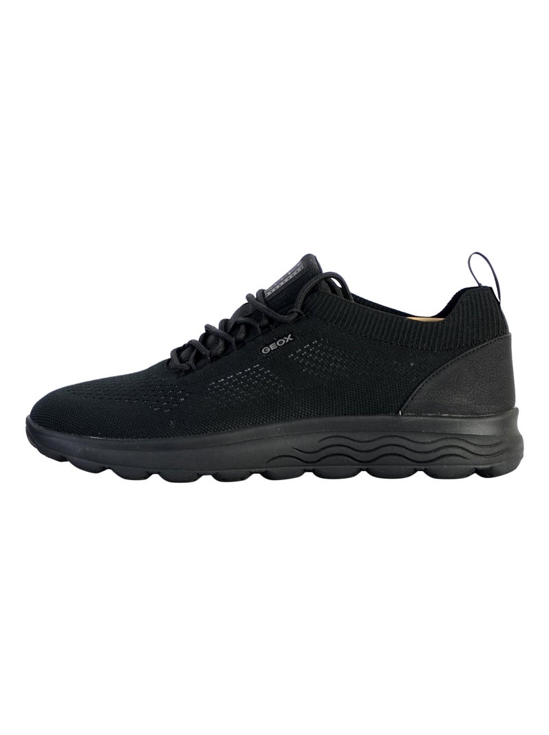 Basket à Lacets Geox U Spherica A Knitted Noir - Kiabi