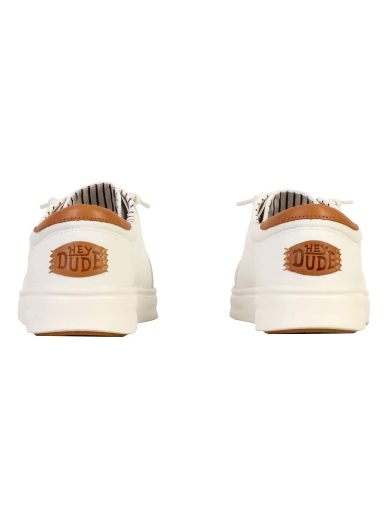 Basket à Lacets Hey Dude Paul Pro Classic Blanc - Kiabi