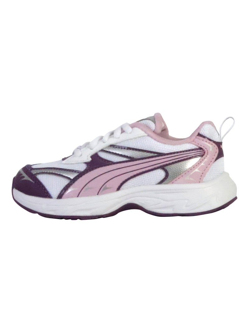 Basket à Lacets Junior Puma Morphic Techie Blanc Multicolore - Kiabi