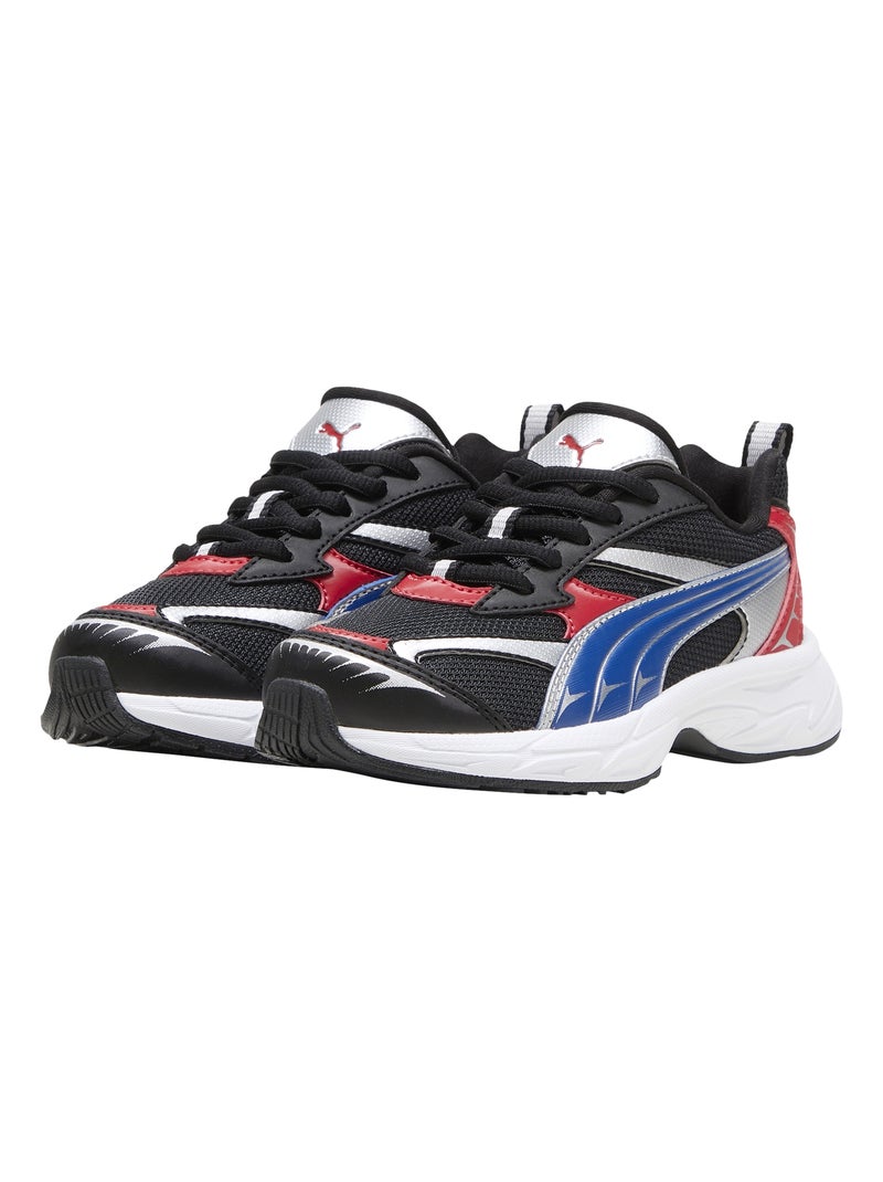 Basket à Lacets Junior Puma Morphic Techie Noir - Kiabi