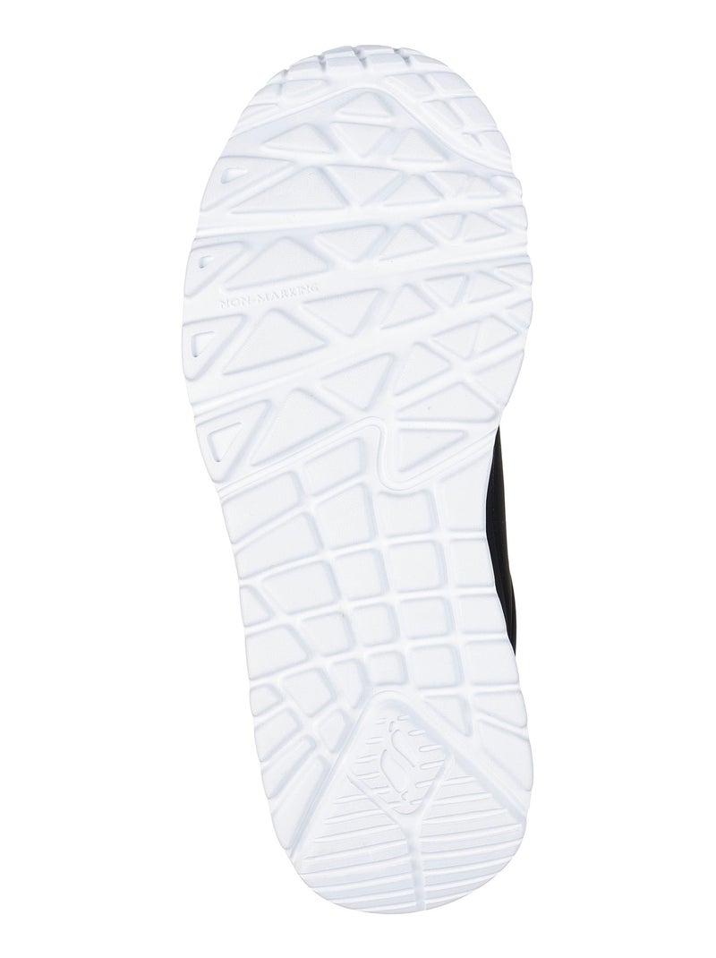 Basket à Lacets Junior Skechers Metallic Mode Noir - Kiabi