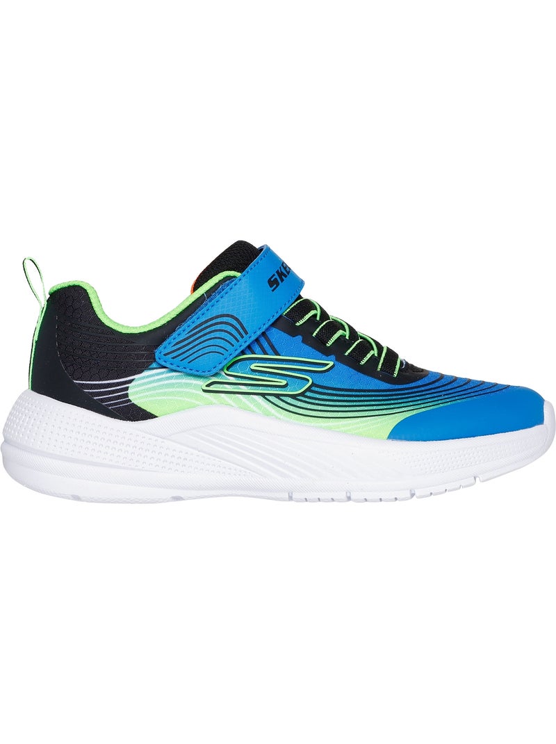 Basket à lacets junior skechers microspec advance Bleu - Kiabi
