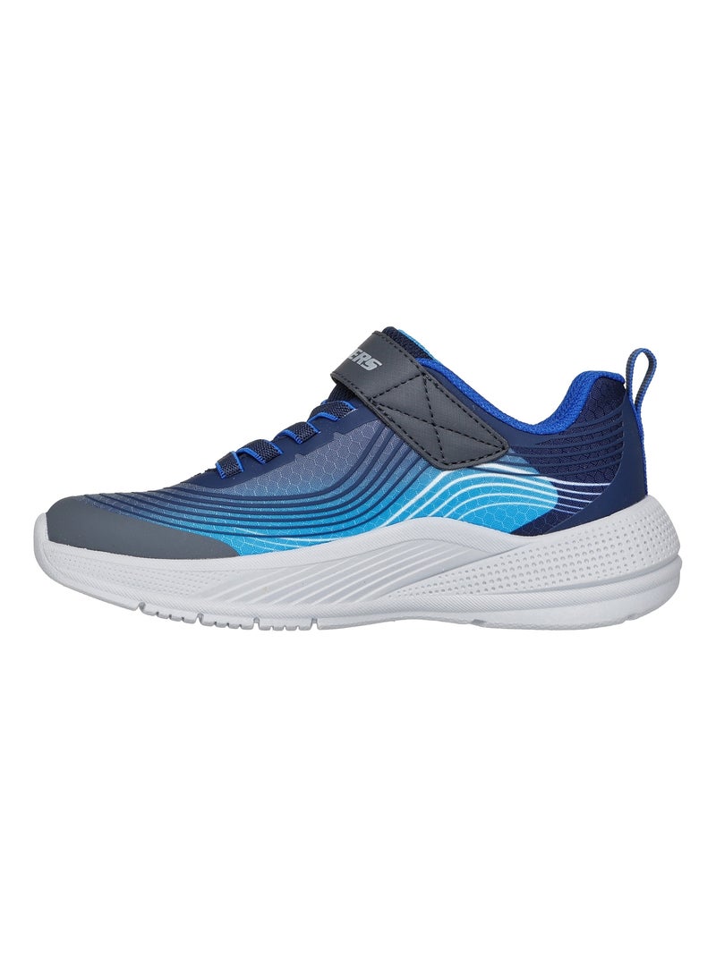 Basket à Lacets Junior Skechers Microspec Advance Bleu - Kiabi