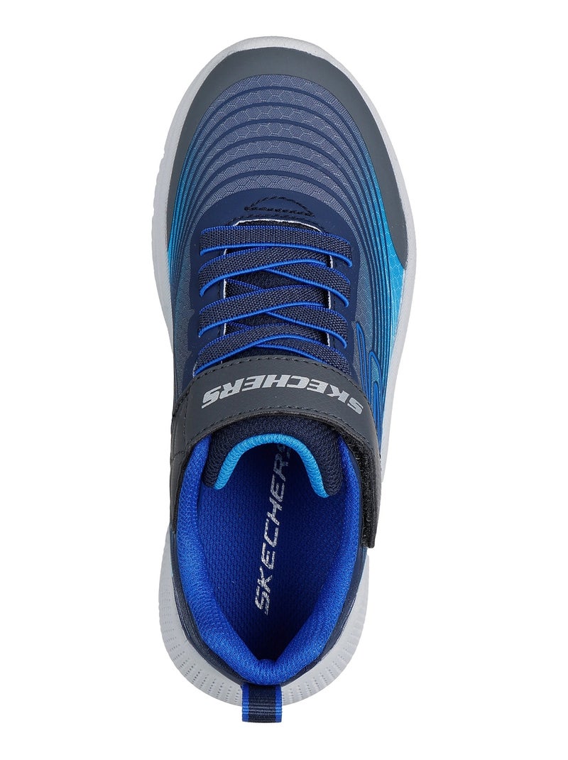 Basket à Lacets Junior Skechers Microspec Advance Bleu - Kiabi
