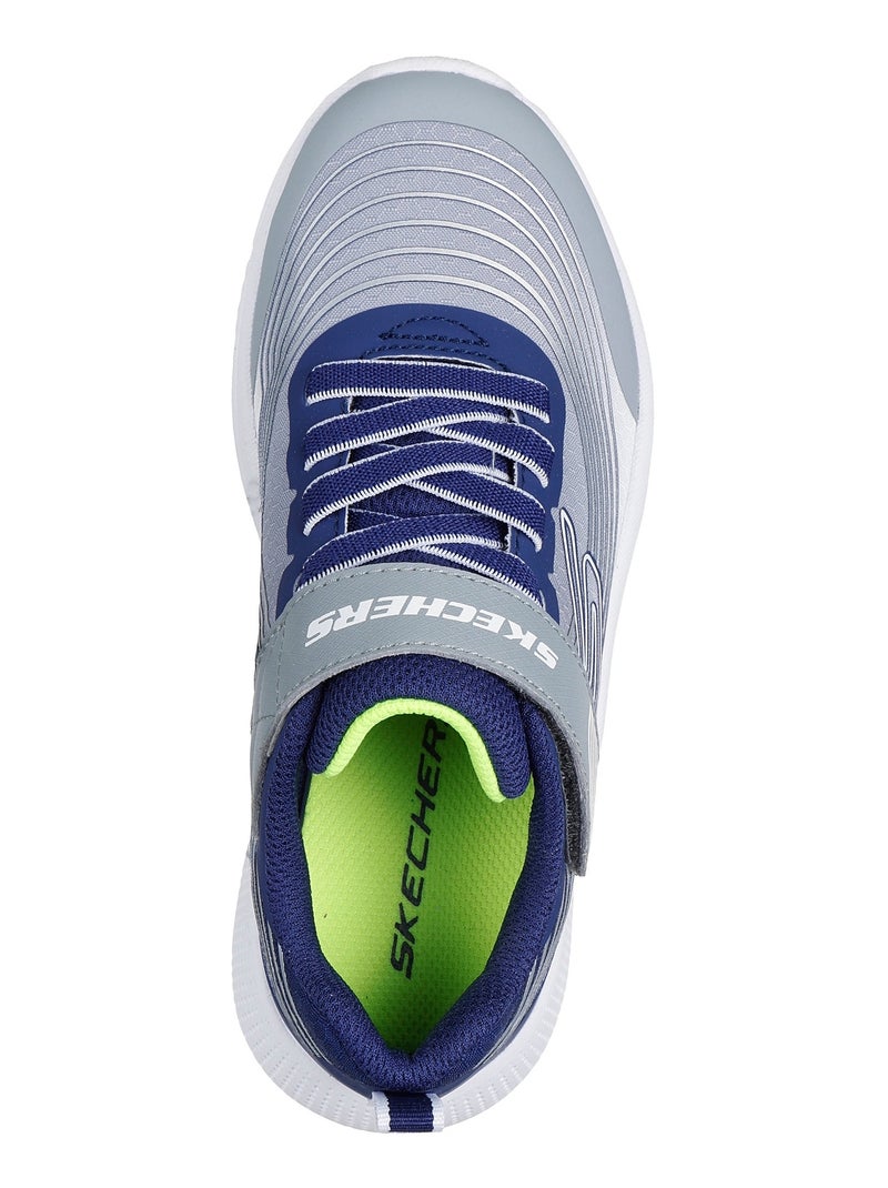 Basket à Lacets Junior Skechers Microspec Advance Gris - Kiabi