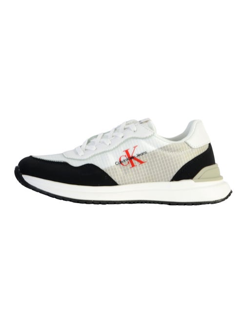 Basket à Lacets Juniors Calvin Klein Jeans Low Cut Lace Up - Kiabi