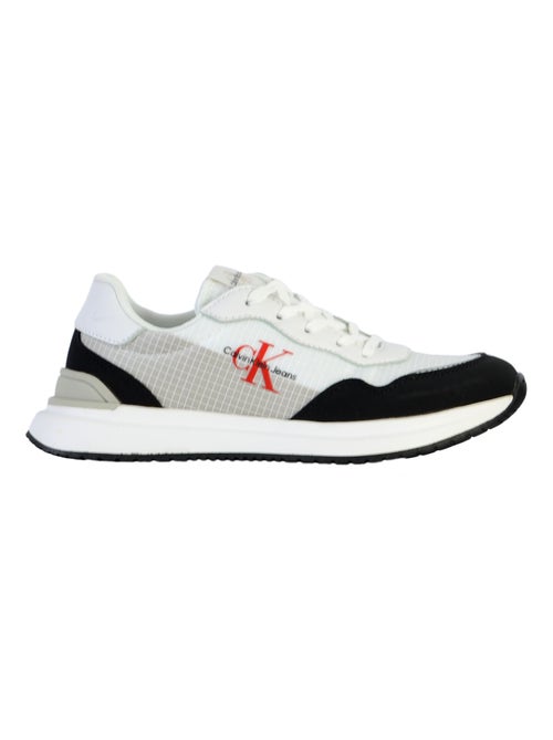 Basket à Lacets Juniors Calvin Klein Jeans Low Cut Lace Up - Kiabi
