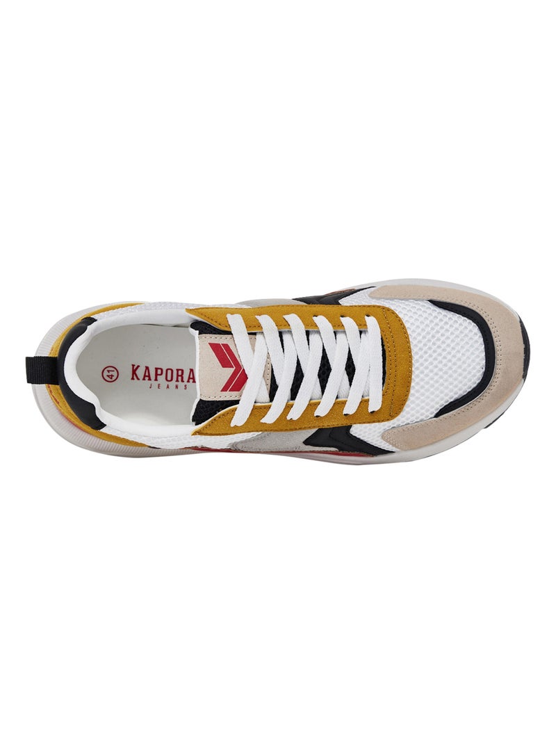 Basket à Lacets Kaporal Bofali Jaune - Kiabi