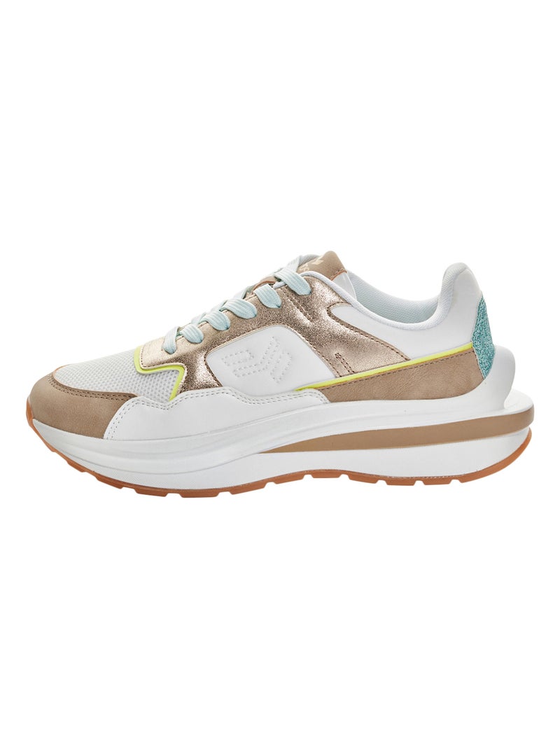 Basket à Lacets Kaporal Clipper Beige - Kiabi