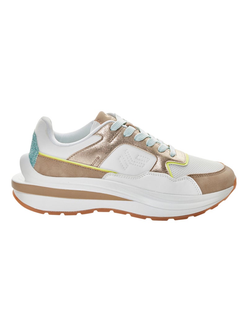 Basket à Lacets Kaporal Clipper Beige - Kiabi